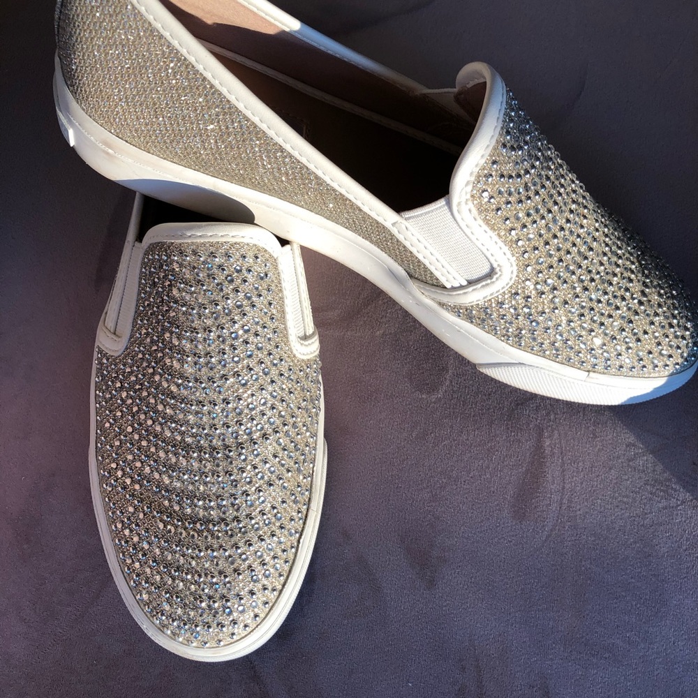 I•N•C Shoes, silver